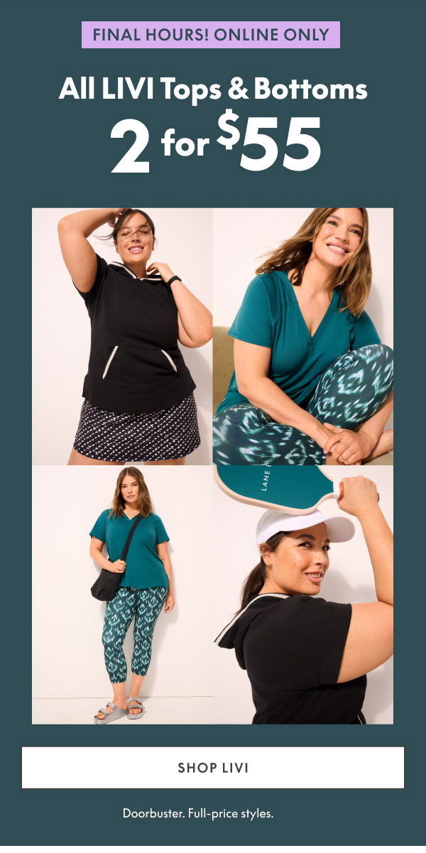 All LIVI Tops & Bottoms 2 for $55