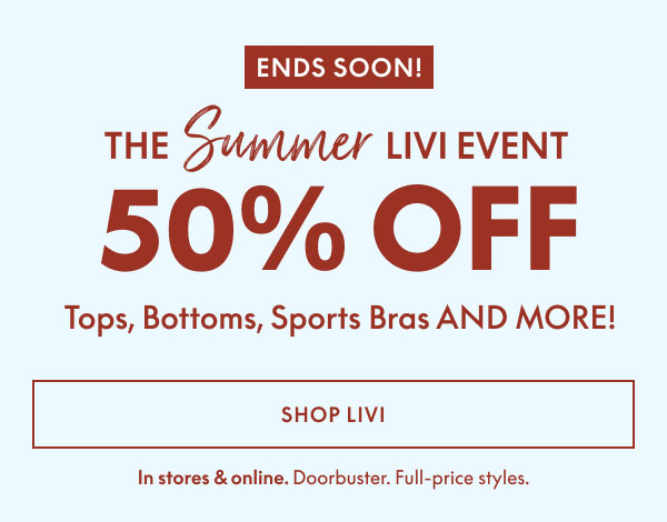LIVI 50% Off