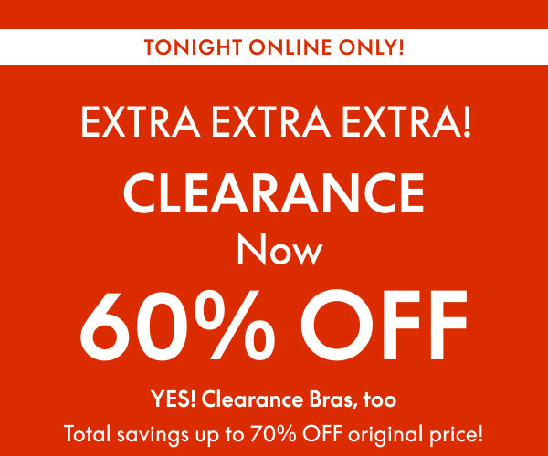 60% Off Clearance