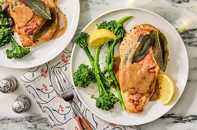 Chicken Saltimbocca