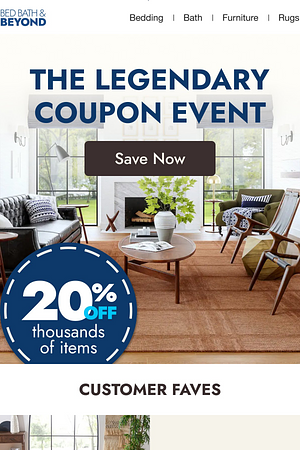 20% off thousands of items is HERE ⭐️