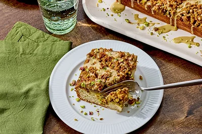 Pistachio Coffee Cake