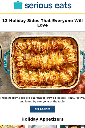 13 Holiday Sides That Everyone Will Love