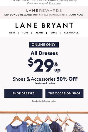 $29 DRESSES! Because grad parties, weddings, whatevz!