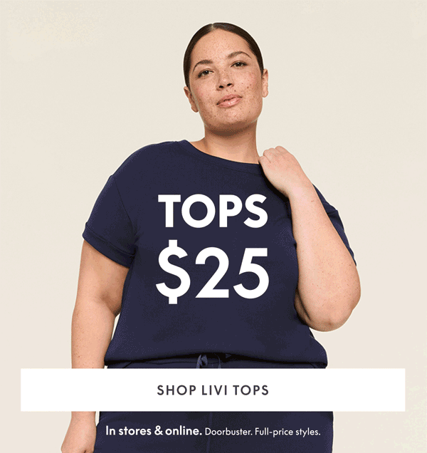 LIVI Tops $25