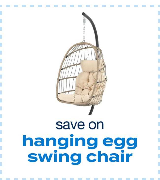 Wicker Outdoor Hanging Egg Swing Chair