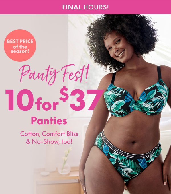 Panty Fest! 10 for $37 Panties