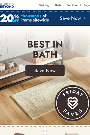 Friday Faves: Top Bath