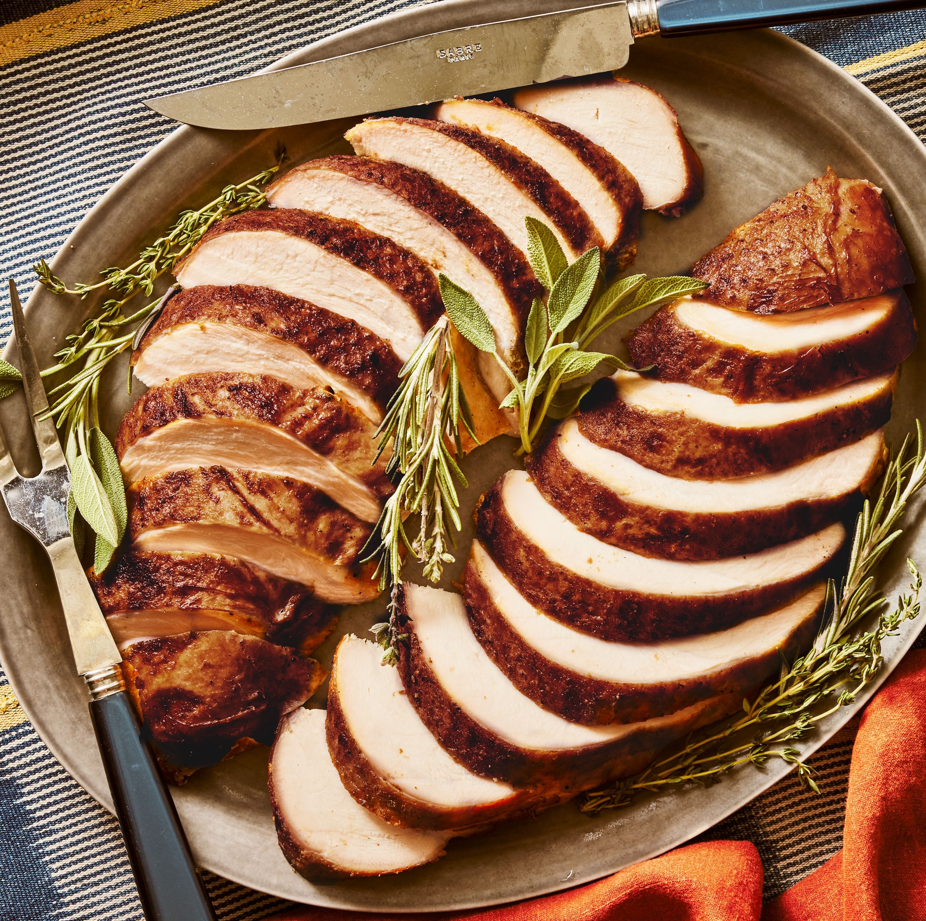 Meal with a heart icon in the upper right hand corner and a label that reads 'Saved!'