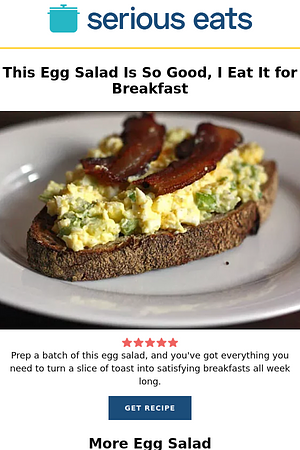 This Egg Salad Is So Good, I Eat It for Breakfast