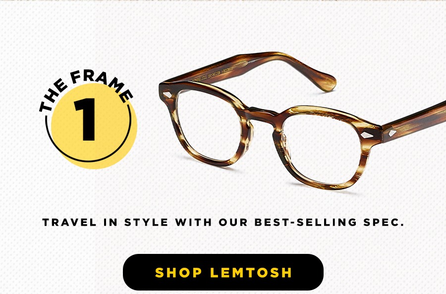 1. The Frame: Travel in style with our best-selling spec.