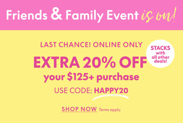 20% Off $125+ Purchase