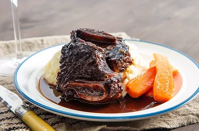 Red Wine–Braised Beef Short Ribs