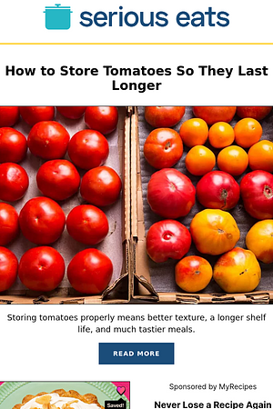 How to Store Tomatoes So They Last Longer