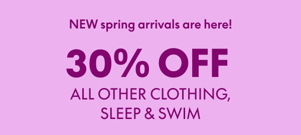 Clothing 30% Off