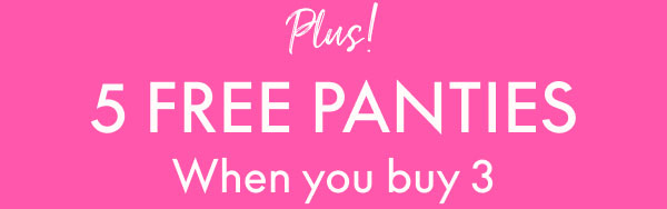 Panties Buy 3 Get 5