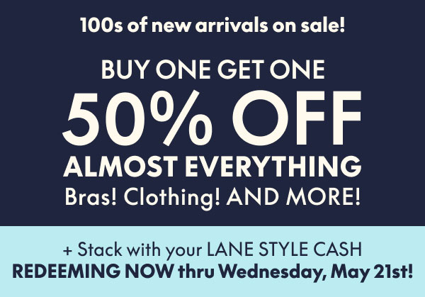 BOGO 50% Off Almost Everything