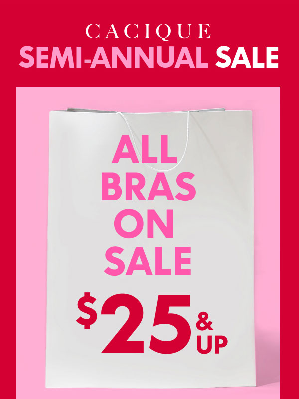 Bras $25 and Up