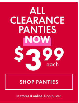 Clearance $3.99