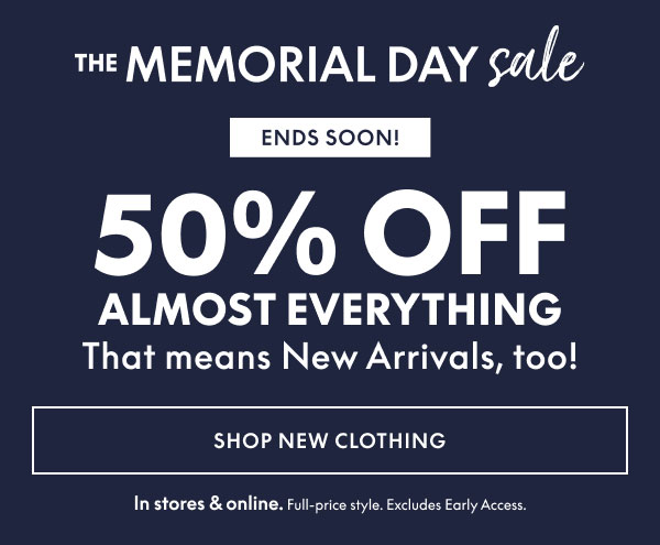 50% Off Almost Everything
