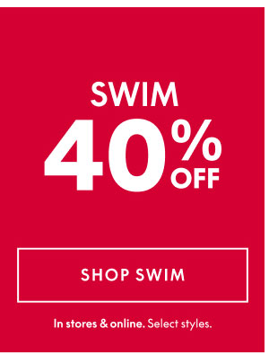 Swim 40% Off