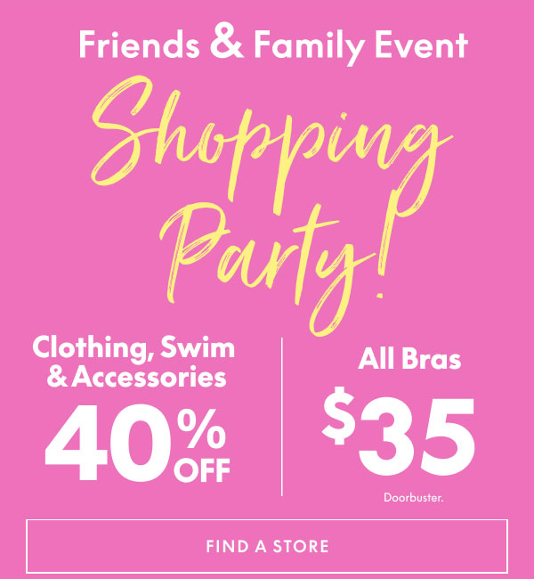 Shopping Party, April 26th in All Stores