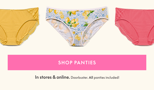 Panties Buy 3 Get 3 Free