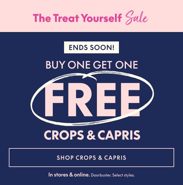 BOGO Free Crops & Capris