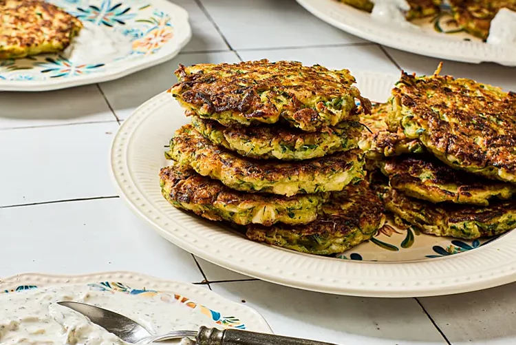 Greek Zucchini Fritters