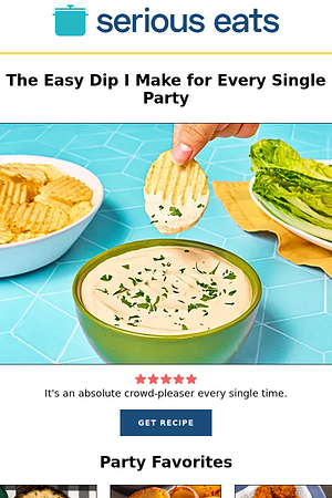 The Easy Dip I Make for Every Single Party