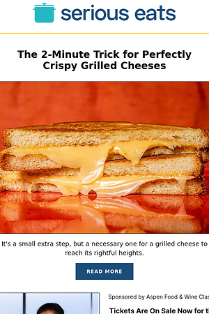 The 2-Minute Trick for Perfectly Crispy Grilled Cheeses