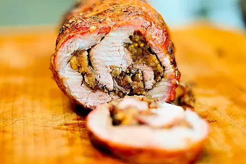 Apple-Cranberry Pork Loin