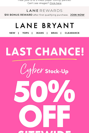 Hurry! 50% OFF + FREE SHIPPING ENDS IN 3...2…