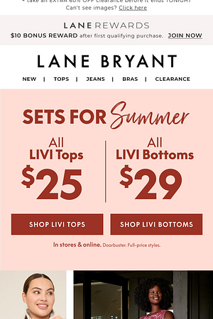 LIVI sets for summer ☀️ $25 tops. $29 bottoms.