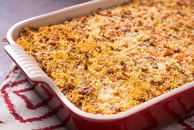 Crispy Mashed Potato Casserole