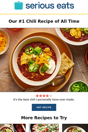 Our #1 Chili Recipe of All Time