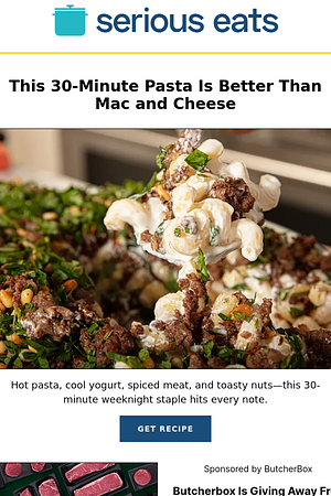 This 30-Minute Pasta Is Better Than Mac and Cheese