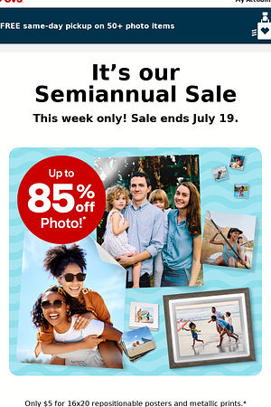 Only Four Days Left for Our Semiannual Sale!