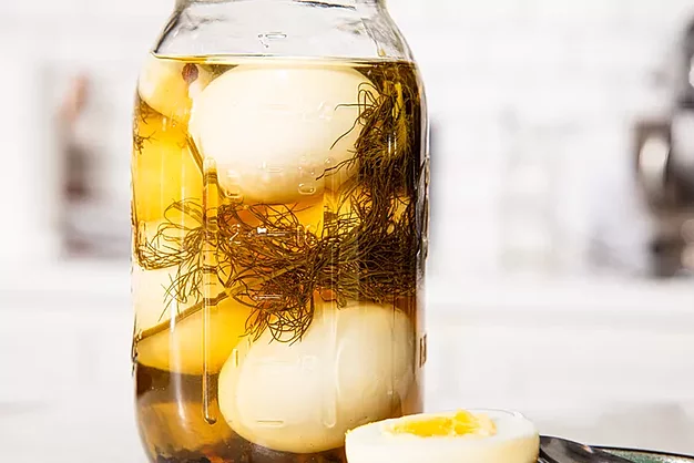 Quick-Pickled Eggs