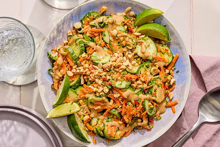 The Secret to Crisp, Never-Soggy Cucumber Salad
