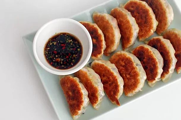 Pan-Fried Vegetable Dumplings