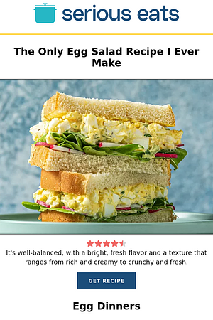 The Only Egg Salad Recipe I Ever Make