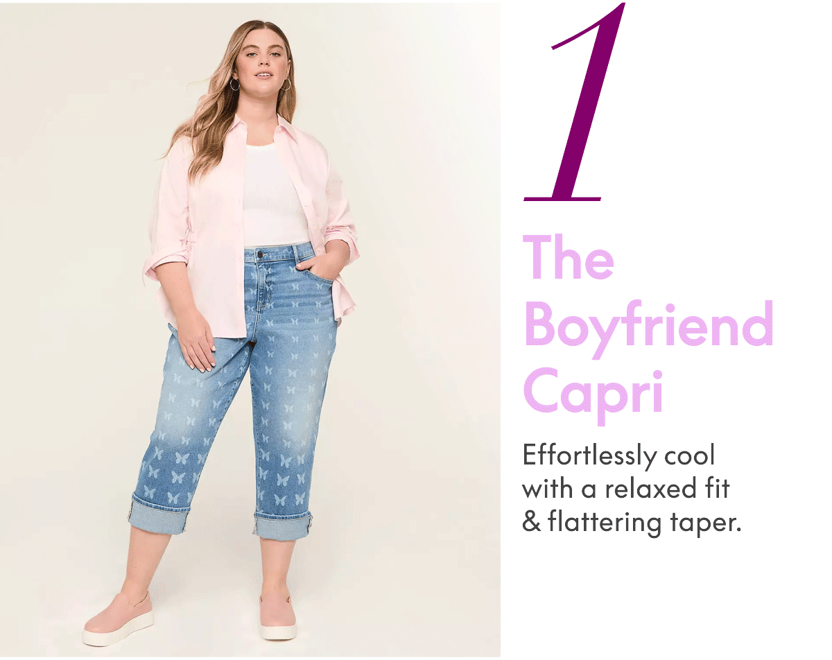 Shop The Boyfriend Capri