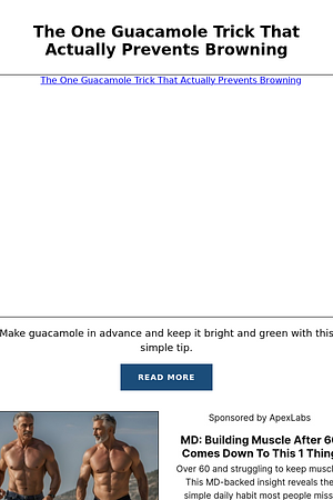 The One Guacamole Trick That Actually Prevents Browning