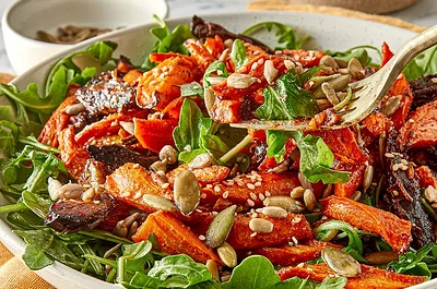 Moroccan Roasted Carrot and Date Salad