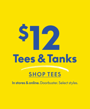 $12 Tees & Tanks