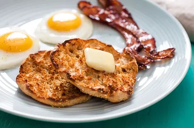 No-Knead English Muffins