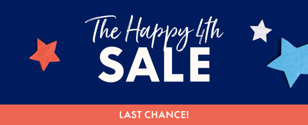The Happy 4th Sale
