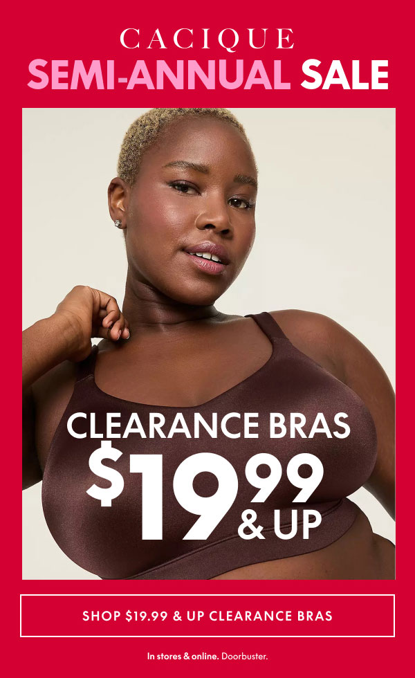 Clearance Bras $19.99 & Up