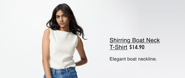 product3women0shirring0boat0neck